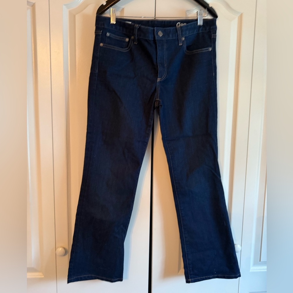 Gap Stretch Bootcut Jeans Women’s Size 12 (31) Dark Wash
